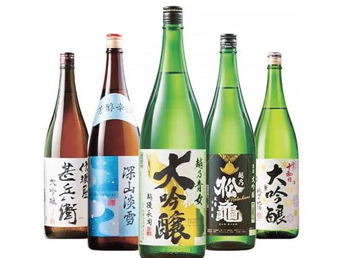 「5銘柄飲みくらべセット」